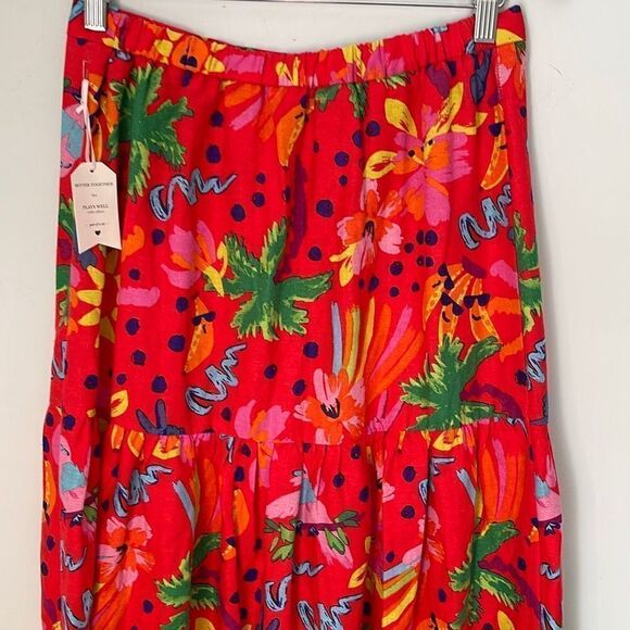Maison d'Amelie PARIS Colorful
Cool Summer Maxi Skirt Size Small - Picture 4 of 9